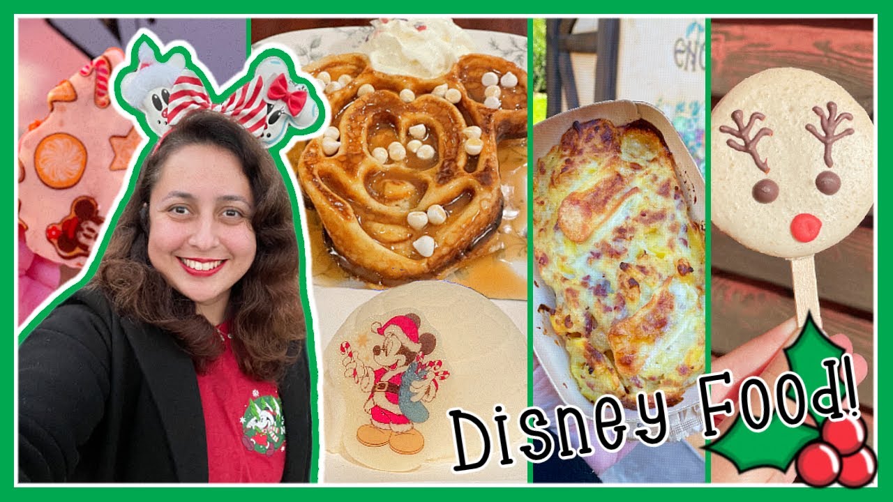DISNEYLAND PARIS Christmas FOOD Tour! 2022🎄
