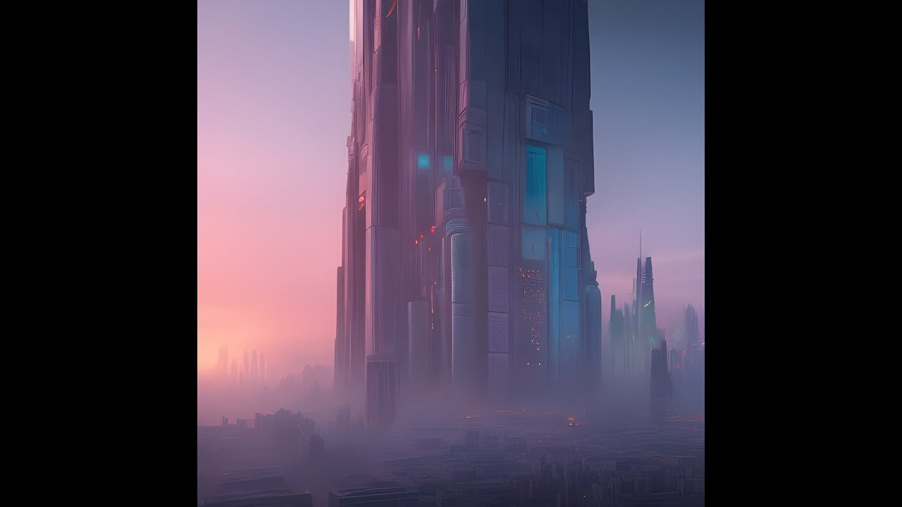 Azure Stellar Skyscrapers