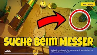 Fortnite Suche Dort, Wo Das Messer Auf Die Schatzkarte Im Ladebildschirm Zeigt.