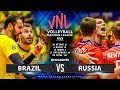 Brazil vs Russia | Highlights Men's VNL 2019