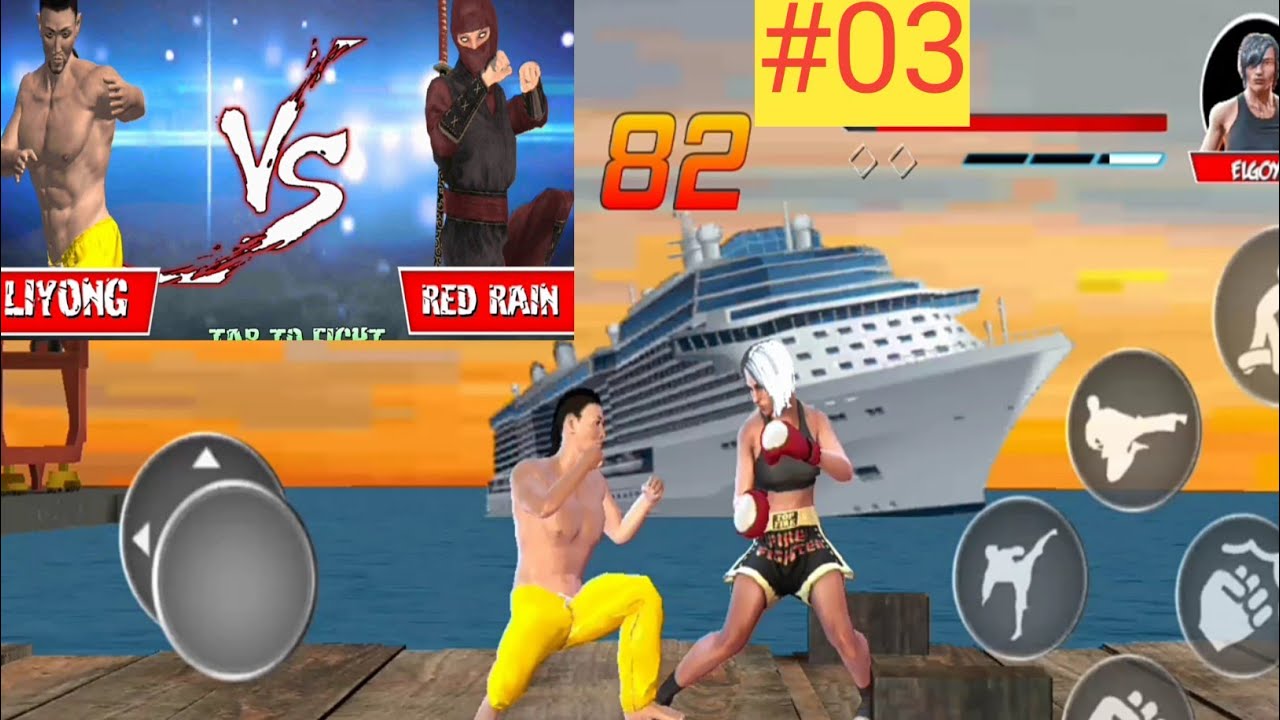 Real Superhero Kung fu fight Champion game Kung fu fighting