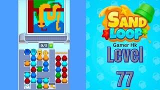 Famous Sand Loop Level 77 Hard level Walkthrough Solution  Net Worth