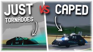 Storm Chasing In Just Tornadoes & CAPED To See Which Is BEST! | Roblox Just Tornadoes & CAPED screenshot 2