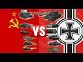 WoT Blitz PvP + обзор всех танков СССР и Германии Часть 1   ИС 7 vs E 100