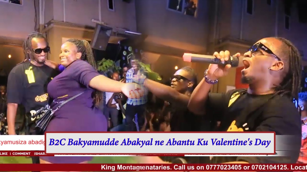 B2C Bakyamudde Abantu Ku Valentine's Day Ba Slay Queen Nakaaba Amaziga.