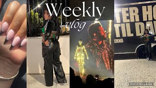 WEEKLY VLOG | GRWM + THE WEEKND CONCERT 