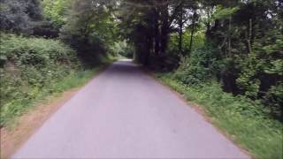 Downhill longboard - Route de Traon Elorn- Raw run.