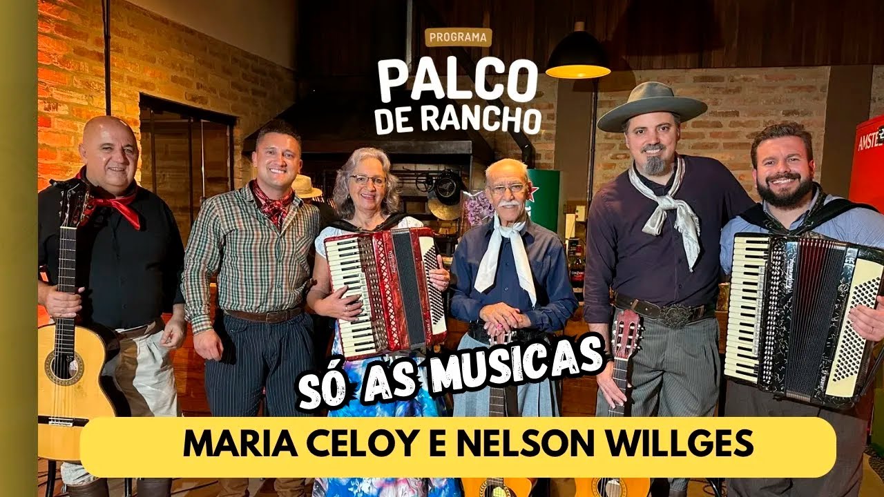 Palco de Rancho - Paquito & Joia - Maria Celoy e Nelson Willges -  Melhores Momentos