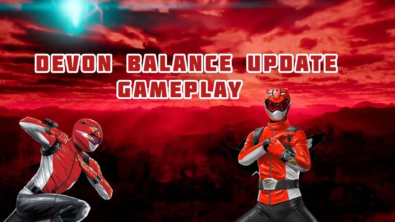Power Rangers Legacy Wars Devon Balance Update Gameplay - YouTube