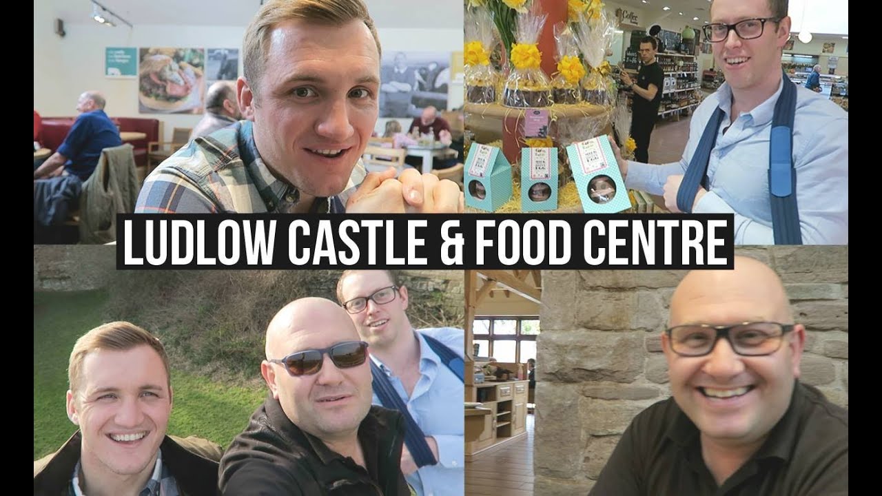 A Trip to Ludlow Food Centre & Castle with Luke and James - Luke Conod - Vlog