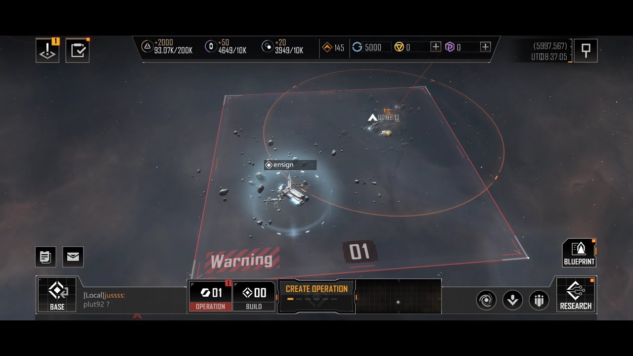 Infinite Lagrange (by Netease Games Global) - online strategy game for Android and iOS - gameplay.