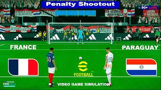 PARAGUAY vs FRANCE | Penalty Shootout | Full Match All Go...
