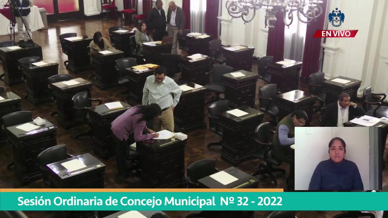 Sesión de Concejo N° 32 - YouTube