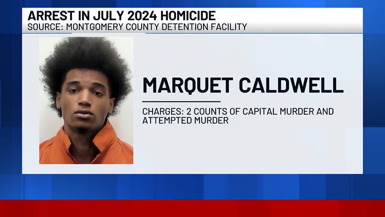 Suspect arrested in deadly Montgomery double shooting from July - YouTube