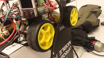 Lab 5 - robot left turn movement using BeagleBone Black