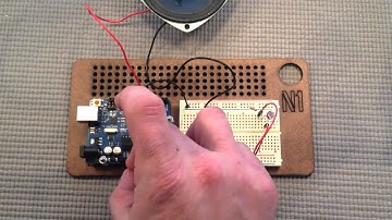 Arduino for Beginners   29 Building a noisemaker with potentiometers a light sensor
