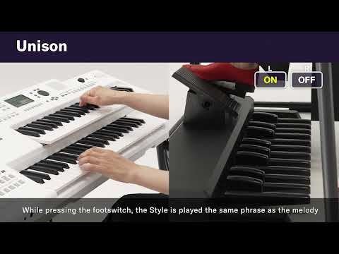 Electone ELA 1 Features Unison Accent 