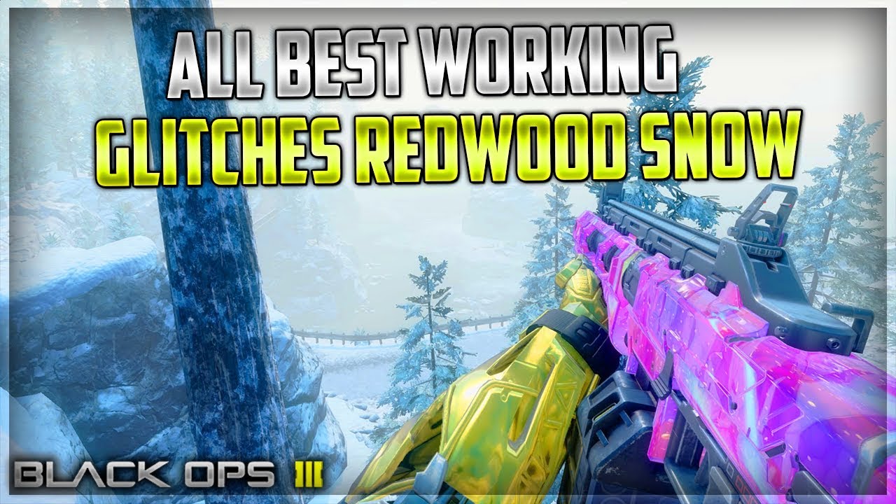 16 Awesome Glitches on Redwood Snow-BO3 Glitches-