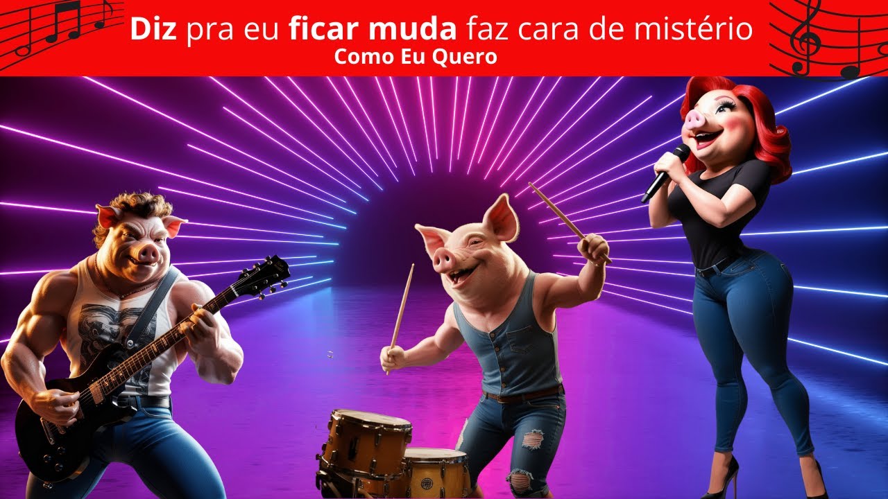 Diz pra eu ficar muda faz cara de mistério - YouTube