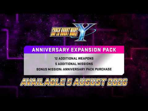 SUPER ROBOT WARS Y – Anniversary Expansion Pack & Free Update Trailer