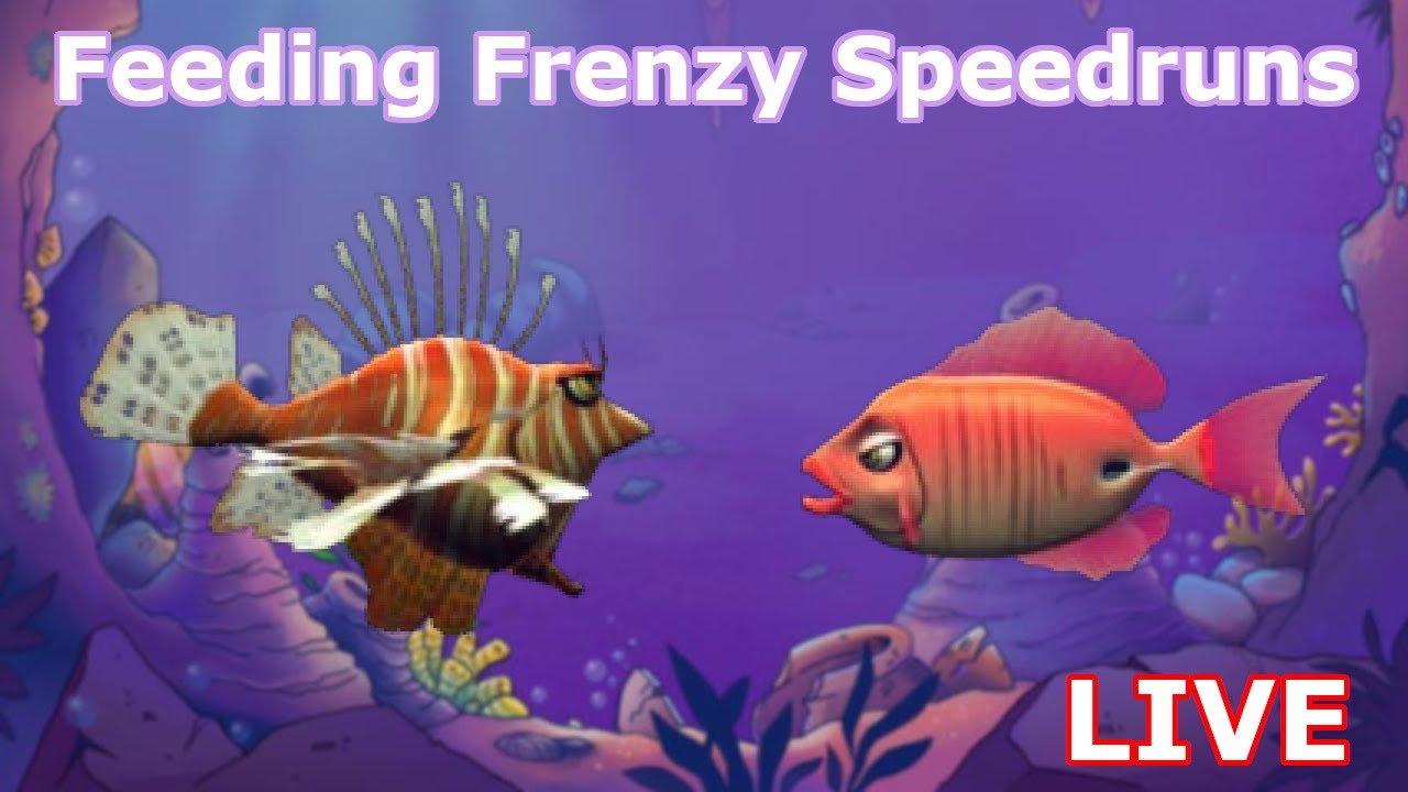 [Long Stream] WR Holder Speedruns Feeding Frenzy LIVE!