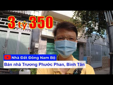 Bán nhà 2 lầu ST, sổ hồng riêng hoàn công, hẻm 24 Trương Phước Phan, Bình Tân