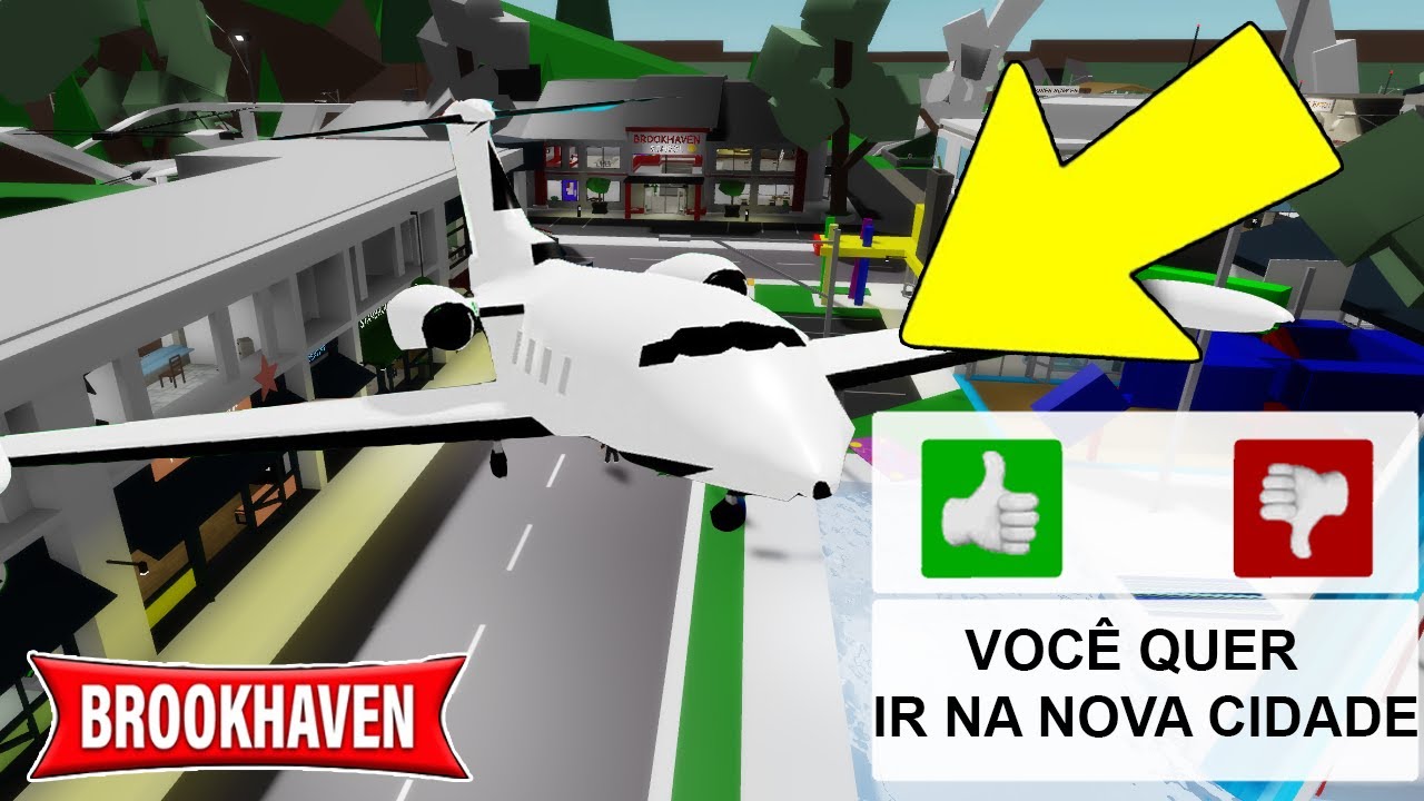 mudei para uma nova cidade (brookhaven RP) roblox 