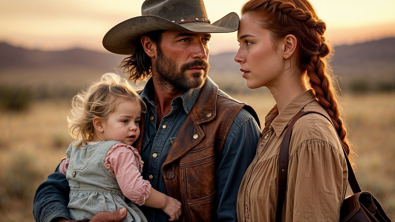The Cowboy Carried One Baby on His Hip, Another in His Arms, Until She Whispered “You’re Not Alone”