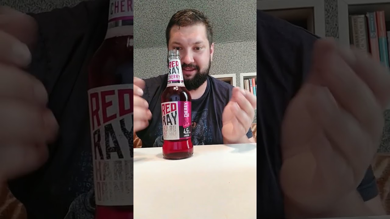обзор худшего из худших. Hard Drink Red Ray Cherry Mix (Хард Дринк Рэд Рэй Вишневый Микс).