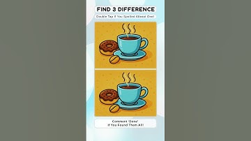 Find 3 Difference #brainteaser #findthedifference #puzzle #shorts #ytshorts #viralreels #trending