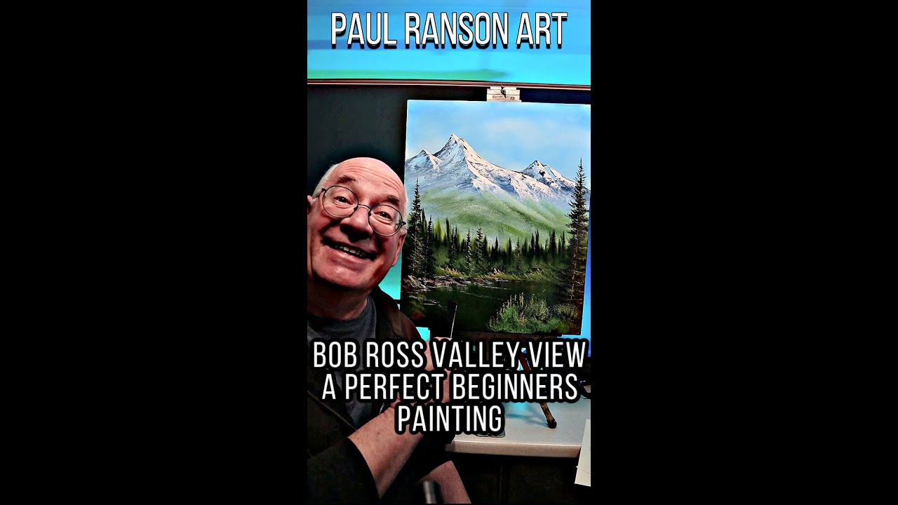 Bob Ross Mountain Paintings Made Easy If You Get This Right - Youtube