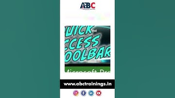 Quick Access Toolbar in microsoft project #microsoftproject #toolbar #quickaccesstoolbar #shorts