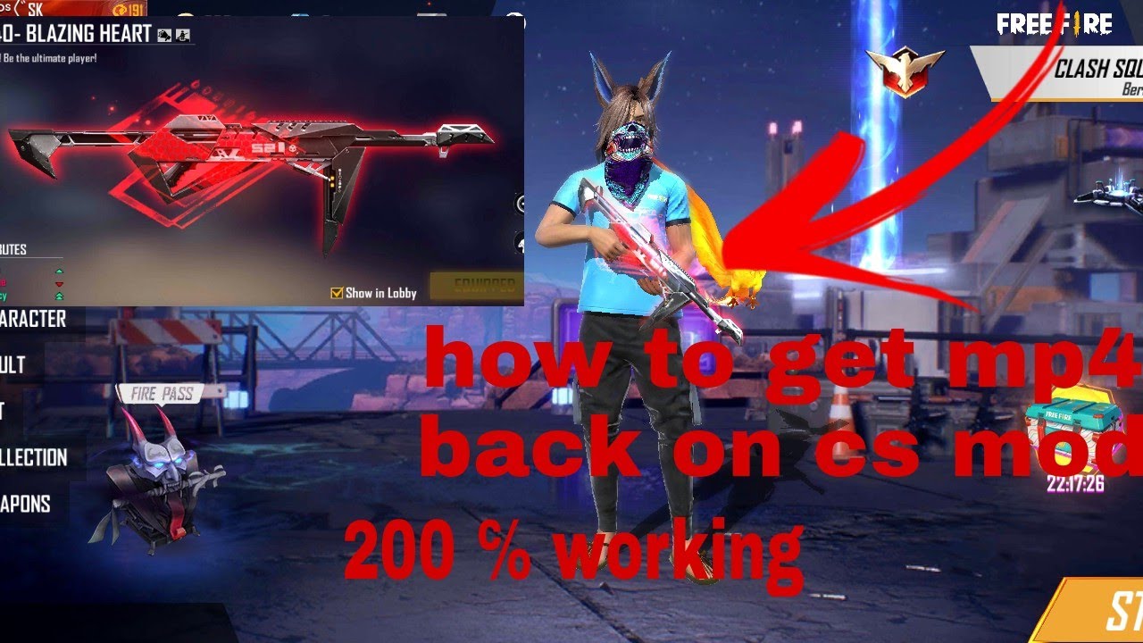 HoW TO BRING MP40 BACK ON CLASH SQUAD FREE FIRE