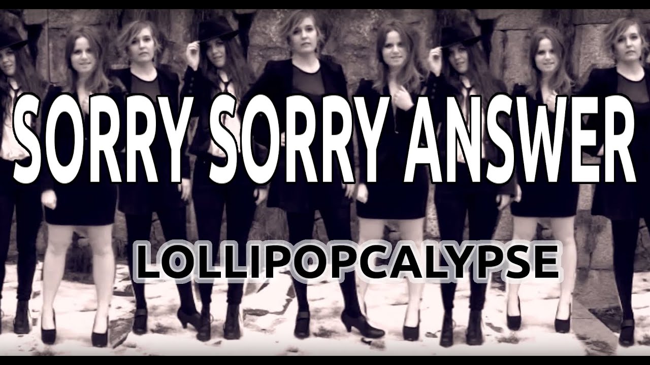 Sorry sorry answer, Super Junior - Swedish cover by Lollipopcalypse ...