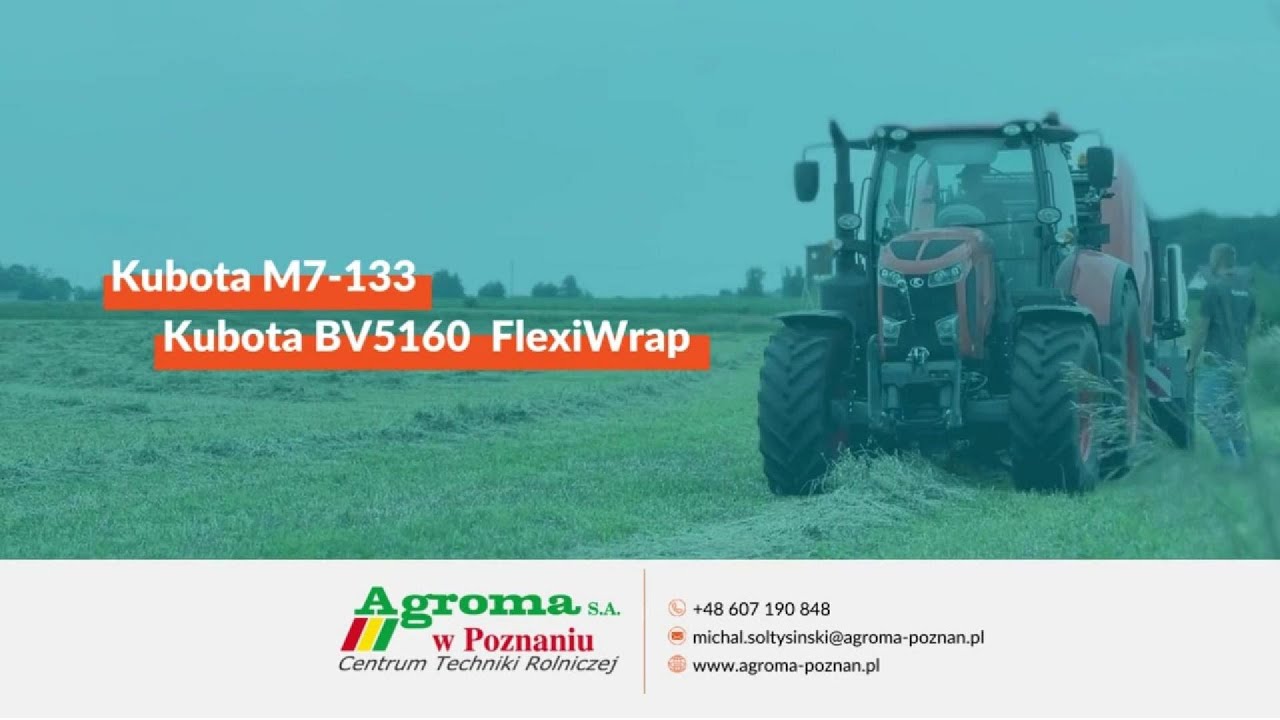 Prasoowijarka Kubota BV5160 FlexiWrap 🌾🚜