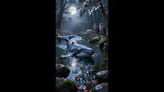 The Midnight Whale: A Moonlit Lullaby for Sleep