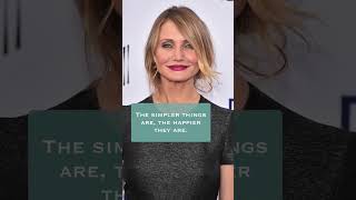 Wonderful Life Quotes By Cameron Diaz #shorts