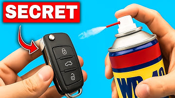TRUCS met WD-40 waarmee u DUIZENDEN aan reparaties bespaart!