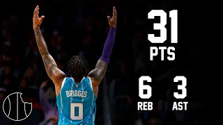Miles Bridges Highlights | Knicks vs. Hornets | 30th Mar 2022