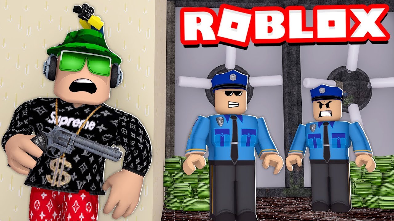 2 Player Bank Tycoon With Sggamersdad In Roblox Youtube
