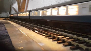 Heljan O gauge class 50 Dcc sound test run..