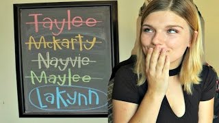 WHITE PEOPLE BABY NAMES