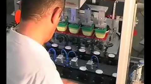 Pad Printing Machine COMEC ITALIA for cosmetic lids