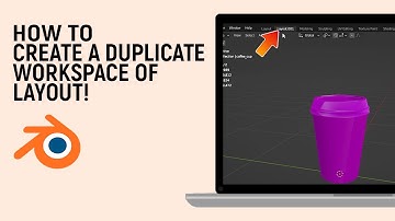 How to Create a Duplicate Workspace of Layout Window in Blender [easy]