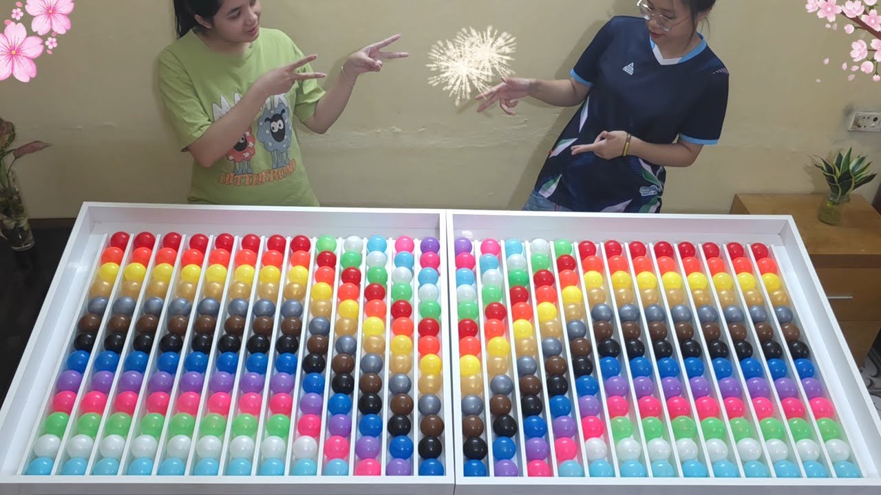 🌙 Gentle Gameplay | Soothing Color Ball Sorting 🌈