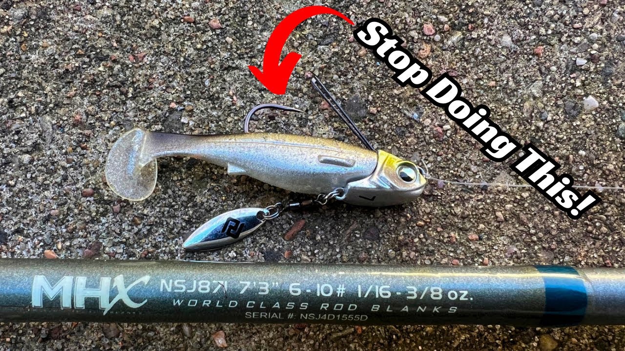 90% of Anglers Fish An Underspin Swimbait Wrong! Try These Retrieves!