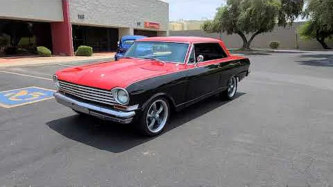 Test Drive Walk-Around Custom (SOLD) 1963 Chevrolet Nova Classic Car Addict