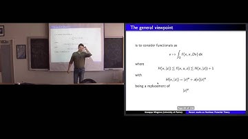 Giuseppe Mingione: Recent Results on Nonlinear Potential Theory 3