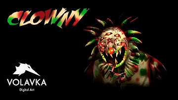 Horror Clown (timelapse)