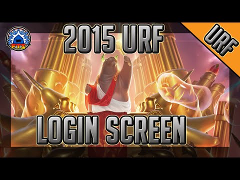 League of Legends - 2015 URF April Fools Login Screen Animation+Music